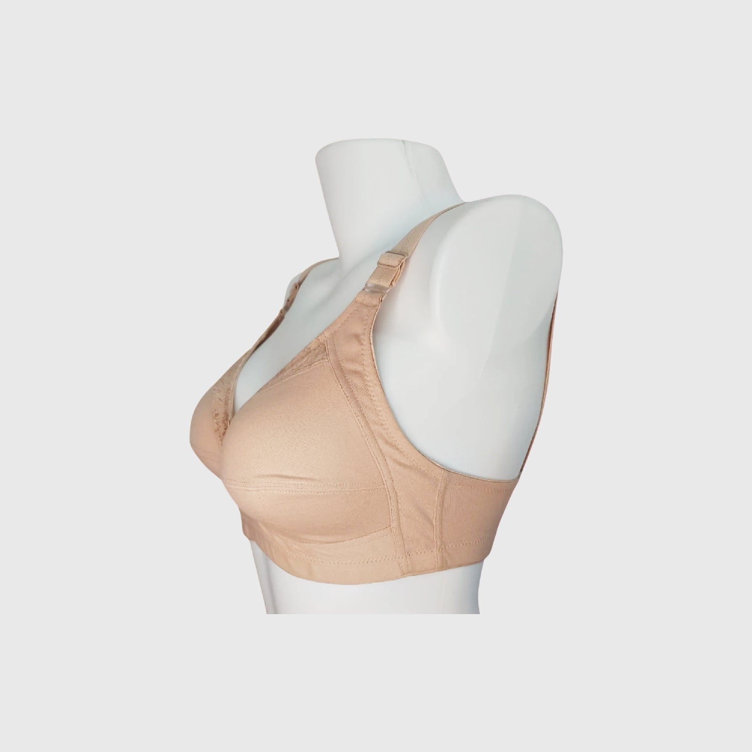 Cotton Rich C-D Cup Full Coverage Bra