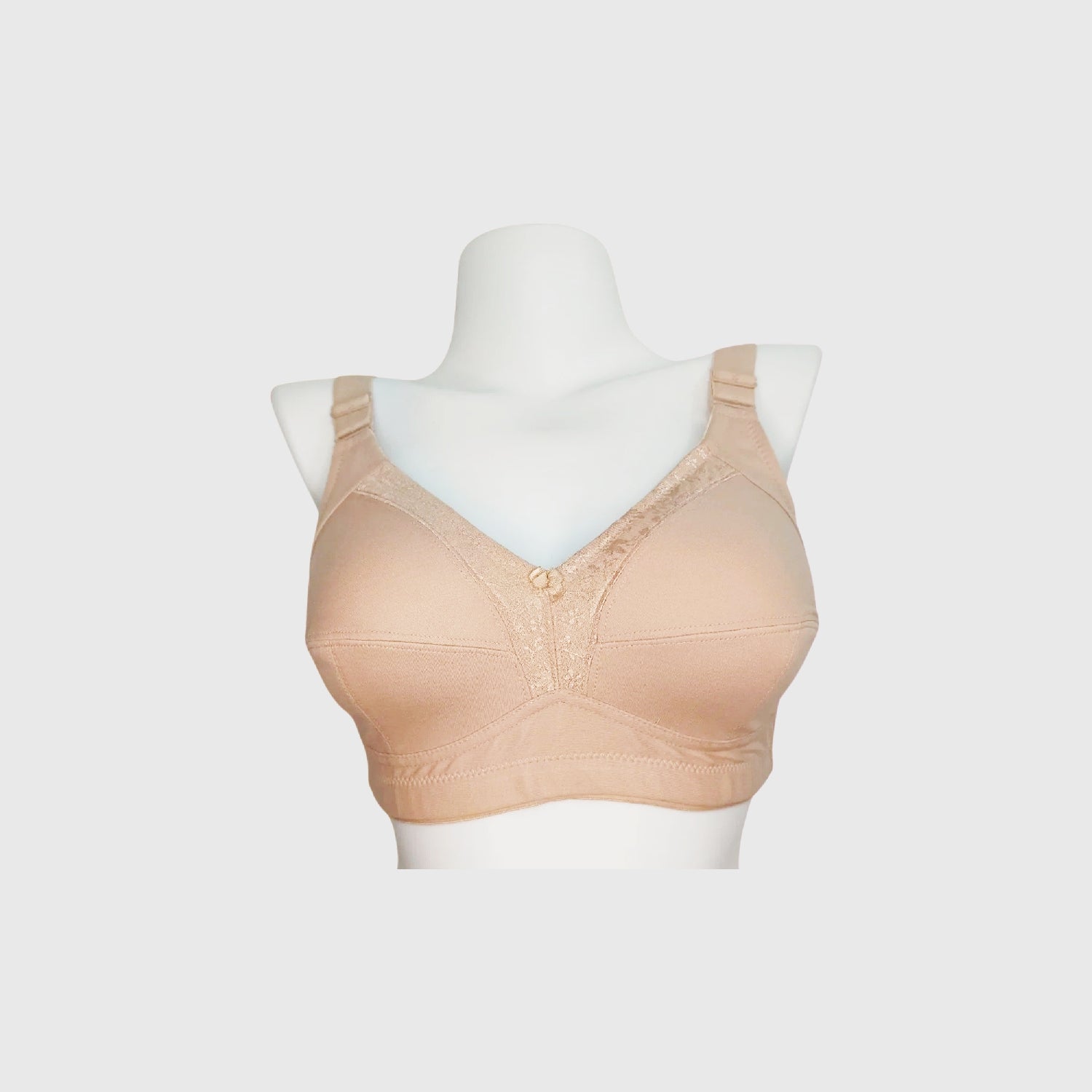 Cotton Rich C-D Cup Full Coverage Bra